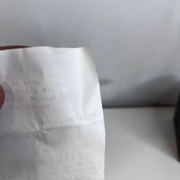 FOSSIL Tin Can Watch Empty Authentic Genuine Fossil 1999 w/ Accessories - Picture 5 of 14